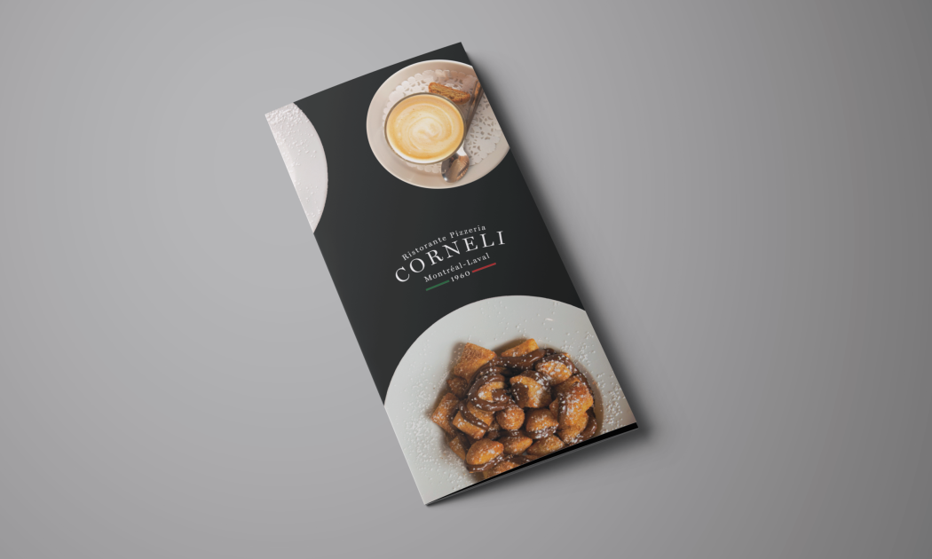 menu dessert