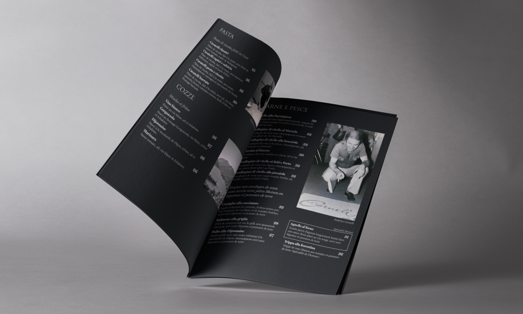 rendu menu francais